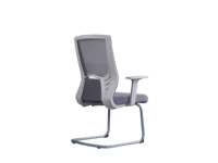 Chaise de bureau ergonomique à dossier en maille pivotante pour employés, chaise de conférence informatique pour personnel