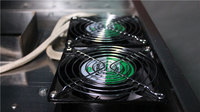 Grill rotatif automatique à gaz en acier inoxydable à 9 broches pour poulet et canard, usage commercial en restaurant, avec protection contre la surchauffe