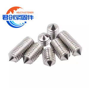 Garantie de satisfaction <span class=keywords><strong>vis</strong></span> à <span class=keywords><strong>tête</strong></span> cylindrique à six pans creux en acier inoxydable conception <span class=keywords><strong>hexagonale</strong></span> <span class=keywords><strong>sans</strong></span> <span class=keywords><strong>tête</strong></span> métrique <span class=keywords><strong>vis</strong></span> de paiement pointue d'arrêt pour Machine - Product Image 1