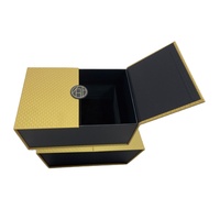 Boîte d'emballage de chocolat à double porte avec fermeture magnétique, en carton, avec impression personnalisée, découpe au laser, design spécial, pour cadeaux et bonbons