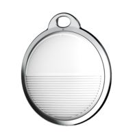 Traceur Bluetooth MFi OEM en métal ABS pour iOS, avec fonction Localiser, autonomie de 12 mois, anti-perte, B2B