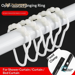 <b>C</b>-Type <b>Clamp</b> Plastic Black Non-Adjustable Fitness Equipment Clamping Tool - Product Image 4