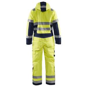 BLAKLADER - 636815303389C46 Multinorm <b>winter</b> <b>overall</b> Yellow/Navy blue - EAN 7330509390825 WORK <b>OVERALLS</b> - Product Image 3