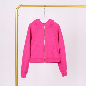 <span class=keywords><strong>Felpa</strong></span> <span class=keywords><strong>con</strong></span> <span class=keywords><strong>Cappuccio</strong></span> Personalizzata OEM in Puro Cotone, <span class=keywords><strong>Zip</strong></span> Intera, Vestibilità Ampia per <span class=keywords><strong>Donna</strong></span>, Uso Sportivo e Quotidiano - Product Image 2