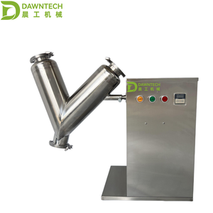 Mezcladora de Polvo Tipo V de un Solo Brazo, 5L, Acero Inoxidable, para Especias, Condimentos, Café y Harina - Product Image 1