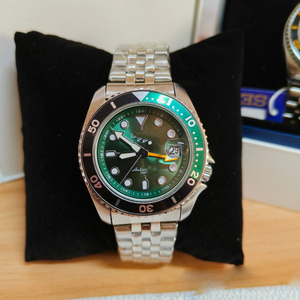 Seiko 5 Stainless Steel <strong>Automatic</strong> Mechanical GMT Luxury High Quality <strong>Prospex</strong> Grand Sapphire China Sport Diver for Men Watch - Product Image 5