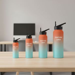 Promotional Drinkware Customized 32oz Wide Mouth Insulated Drink Sports <b>Bottles</b> Stainless Steel Double Wall Water <b>Bottles</b> - Product Image 5