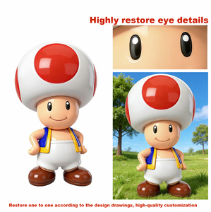 Cajas Ciegas Personalizadas de <span class=keywords><strong>Toad</strong></span> (Kinopio) - OEM/ODM, MOQ Bajo, Figura de <span class=keywords><strong>Super</strong></span> <span class=keywords><strong>Mario</strong></span>, Juguete Coleccionable Colorido para Regalo de la Generación Z y Venta al por Mayor - Product Image 4