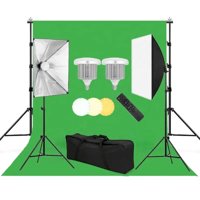 Limited Time Special Portable 50W 5500K LED Photo Background Kit Studio Flash Light