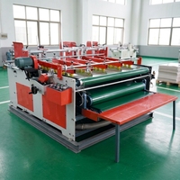 Machine semi-automatique de boîte de carton de bonne conception Gluer/presse collant de boîte