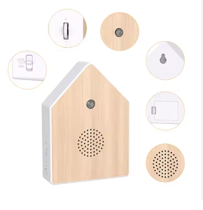 Yun vendita diretta della fabbrica di legno uccello canzone musica Box per giardino o bagno all'aperto uccello selvatico che canta forniture - Product Image 2