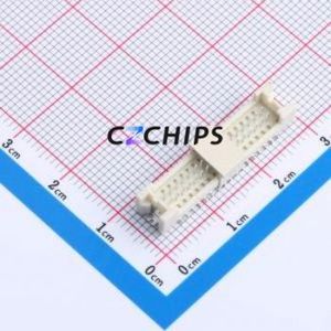 WAFER-DF1.25-34PLB-GYC Wire-to-Board Pin Header SMD,P=1.25mm Connector 2x17P 1.25mm Vertical Mount 34P - Product Image 1