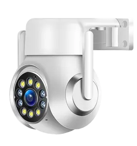 2023 New 5G hot Wifi wireless RJ45 IP66 1080P waterproof security smart camera system kit CCTV PTZ two-way audio hemisphere came