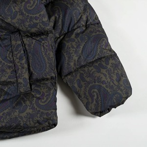 Veste en coton <span class=keywords><strong>ciré</strong></span> à imprimé bloc personnalisé avec logo pour homme, veste d'hiver imperméable, manteau matelassé pour <span class=keywords><strong>femme</strong></span> - Product Image 5