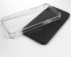 Cao nhà máy rõ ràng cứng Acrylic mềm TPU bumper chống sốc điện thoại di động trường hợp đối với <span class=keywords><strong>iPhone</strong></span> 12 Pro Max XR 13 Pro SE 2020 đồng bằng - Product Image 4