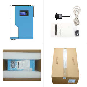 Hibrid güneş inverteri 3-10kW 24V/48V saf sinüs dalga <span class=keywords><strong>MPPT</strong></span> şarj ev ve ticari kullanım için On-Grid tek fazlı 60Hz AC çıkış - Product Image 2