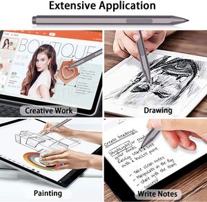 Gran oferta, borrador de superficie de sensibilidad a la presión 1024 y lápiz óptico para portátil con rechazo de Palma <span class=keywords><strong>derecho</strong></span> para Surface Pro Go book - Product Image 5