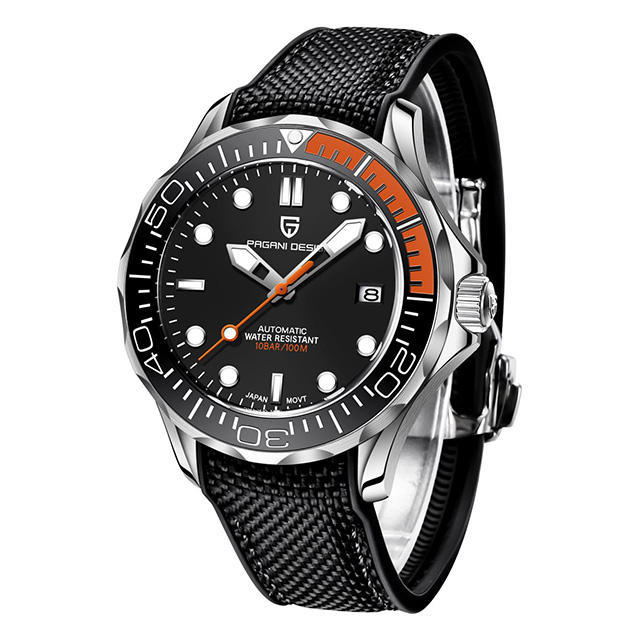 Black Orange Nylon band