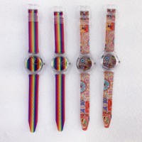 Montre en plastique avec drapeau National japonais, livraison gratuite, à Quartz, avec Logo personnalisé, sans impression