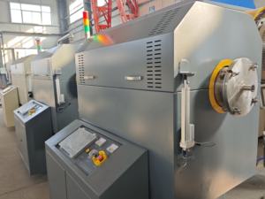 Horno de Tratamiento Térmico de Tubo Rotatorio Inclinable de Alta Temperatura de 3 Zonas con Atmósfera Protectora Intermitente Pequeño, Ahorro de Energía - Product Image 4