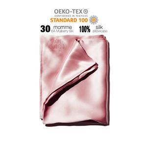 Mulberry Silk <strong>Pillow</strong> <strong>Case</strong> 22/25/30 mm Charmeuse Silk Pillowcase <strong>Red</strong> pink Silk Pillowcase - Product Image 5