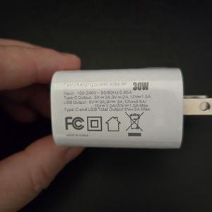 Cargadores de Doble Puerto PD de <span class=keywords><strong>30w</strong></span> con Enchufes Estándar Estadounidenses, Precios de Fábrica al por Mayor - Product Image 2