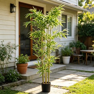 Wholesale Tall <b>Artificial</b> Bamboo – Faux Plant for Commercial Landscaping & Poolside Decor - Product Image 6