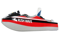 Bateau/Jetski électrique miniature unisexe, haute vitesse, batterie au lithium, fibre de verre, respectueux de l'environnement, divertissement aquatique, planche de surf, karting rapide
