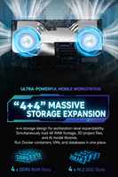 Laptop Gaming Flagship Wooking X8 1824 AI TOPS Ultra 9 275HX 175W GPU 24G Computerrtx 5090