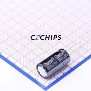 ตัวเก็บประจุอิเล็กโทรไลต์อะลูมิเนียมแบบ Through-Hole รุ่น KM228M050K30RR0VH2FP0 ขนาด D16xL30 มม. 2200uF 20% 50V 7.5 มม. - Product Image 1