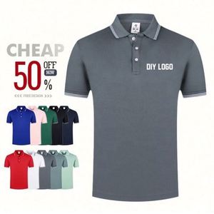 Best Price High Quality Men's Oversize Polo T Shirts Breathable Casual Short Sleeve T Shirts - Product Image 3