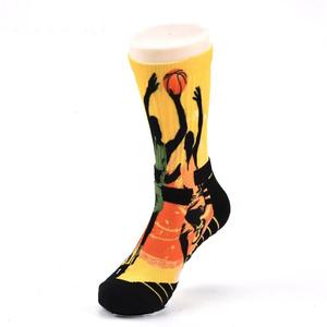 Chaussettes de Sport classiques 360 degrés <span class=keywords><strong>avec</strong></span> Logo numérique et écran, nouveauté, impression personnalisée de <span class=keywords><strong>Photo</strong></span> d'animal de <span class=keywords><strong>chien</strong></span>, chaussettes de Sublimation pour hommes - Product Image 6