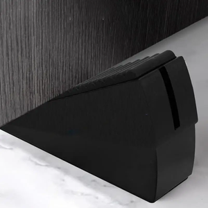 En gros, butée de porte métallique robuste réglable anti-collision, grande et large, conception de cale de sol sécurisée anti-courant d'air pour butées - Product Image 5