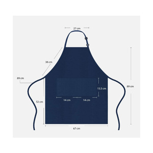 BOUBONI Lot de 6 tabliers réglables sans manches <span class=keywords><strong>pour</strong></span> enfants avec 2 poches <span class=keywords><strong>pour</strong></span> <span class=keywords><strong>la</strong></span> cuisine, <span class=keywords><strong>la</strong></span> pâtisserie, <span class=keywords><strong>la</strong></span> <span class=keywords><strong>peinture</strong></span> et l'artisanat (6 couleurs) - Product Image 4