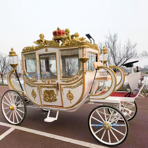Chariot Électrique Royal d'Extérieur Personnalisé à Prix de Gros, Chariot Utilitaire Électrique Sans Chevaux, Vente Chaude - Product Image 4