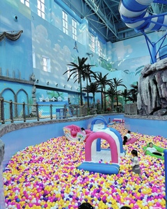 Aire de jeux intérieure personnalisée pour les enfants avec piscine à balles en PVC PU EPE <span class=keywords><strong>Waterworld</strong></span> et toboggan super long dans les centres commerciaux - Product Image 6