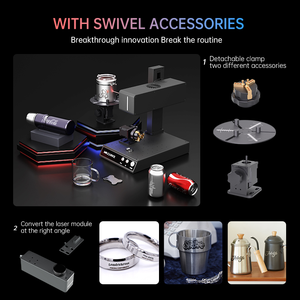 <span class=keywords><strong>MR</strong></span>.CARVE M4 Macchina per Marcatura a Fibra Ottica Doppia per Tutti i Materiali, Macchina Portatile da Tavolo per Incisione su Metallo - Product Image 6