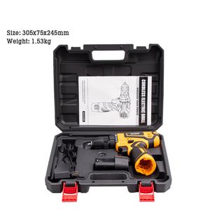 Hot Selling OEM Rechargeable 21V 1.5Ah Li-ion Battery Cordless Impact Drill Kit With Brushless Motor Industrial/DIY Grade KHC-HC - Product Image 3