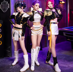 Giá Tốt Nhất KPOP Thợ Săn Quỷ Cosplay Tóc Giả Phù Thủy Nhóm Săn Bắn Rumi Mira Zoey Hoạt Hình Và Phim Trẻ Em Sân Khấu Phù Hợp Với - Product Image 5