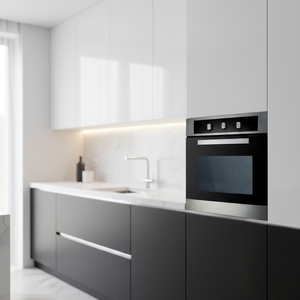 Fours encastrés de conception d'usine 60L/70L/80L <span class=keywords><strong>Four</strong></span> à gaz pour cuisson en verre et <span class=keywords><strong>four</strong></span> à pizza avec ventilateur à convection Appareils de cuisine - Product Image 1