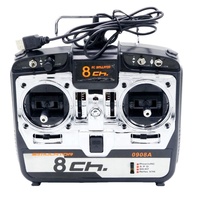 Simulateur RC 8 canaux pour hélicoptère, avion 3D, multicoptère, quadricoptère JTL0908A pour drone RC Mode 2