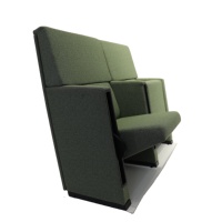 Chaises pliantes pour auditorium, mobilier scolaire moderne pour salle de conférence en gros