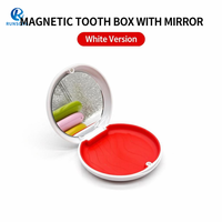 Boîte portable pour aligneurs dentaires avec fermeture magnétique puissante, étui dentaire fin pour Invisalign
