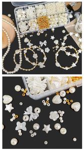 Accessoires de mariée, embellissements en dentelle, ensemble de perles DIY à 10 compartiments - Product Image 3