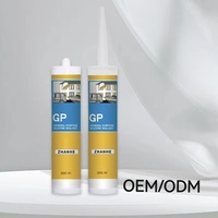 Adhésif résistant aux hautes températures Échantillon gratuit GP Acide silicone Adhésif de la meilleure qualité pour usages multiples Construction
