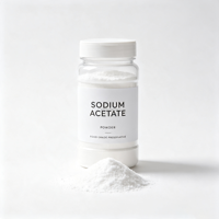 Acétate de sodium E262 de qualité alimentaire, stabilisateur de pH, agent anti-spoilage pour les repas prêts à consommer et les aliments de commodité