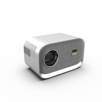 BT Electronic Focus Android 9.0 Mini projecteur vidéo portable Home cinéma natif 720P
