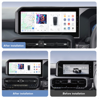 DUDUAUTO Radio de Auto con Android 13 de 12.3 Pulgadas para TOYOTA Prado 2024 RHD 7870 12GB/512GB 2400x896 CarPlay Inalámbrico GPS DSP DTS Actualización OTA