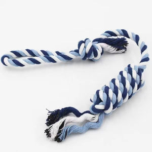 Grosir Mainan Gigit anjing peliharaan kustom tahan lama katun mewah tali latihan interaktif besar tali mainan anjing peliharaan - Product Image 2