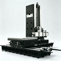 Centre d'usinage horizontal CNC 4 axes DBM130, robuste, broche de 130 mm, haute sécurité